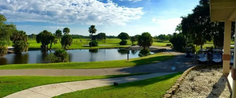 Golf course near Anna Maria Island